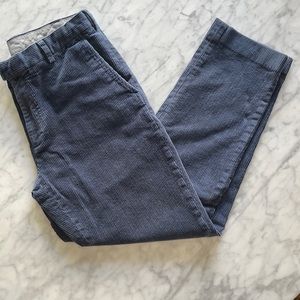 BB Milano Corduroy Pants 34W/30L in Blue